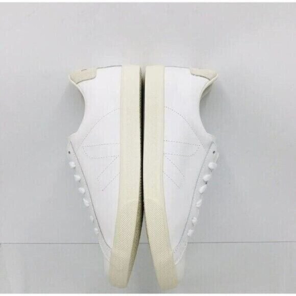 Veja Esplar Logo Low Top Sneaker Extra White/natural Leather Womens US 11 - Picture 9 of 13